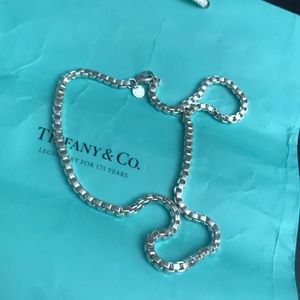 Authentic Tiffany Venetian 18 inch  Link Necklace